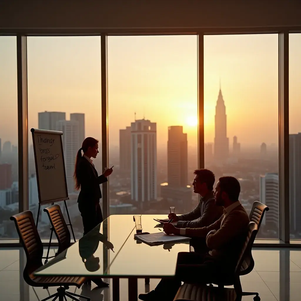 Creative spiral flow